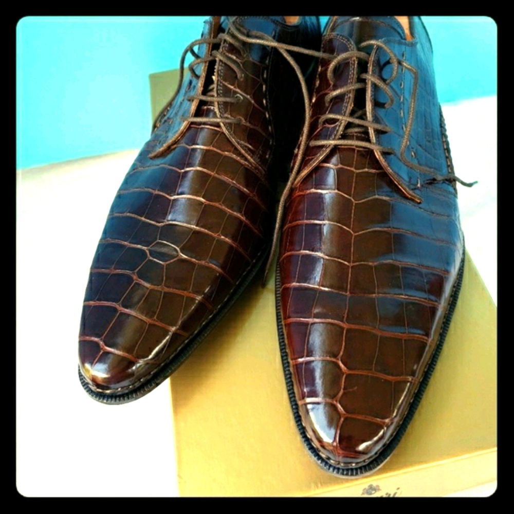 Rare Mauri Rare Alligator Made Italy Brand New